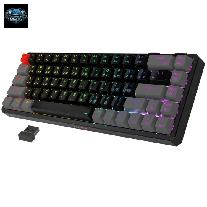 KWR 8000B BLACK FATER KEYBOARD - 2