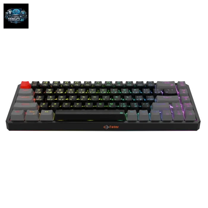 KWR 8000B BLACK FATER KEYBOARD - 3