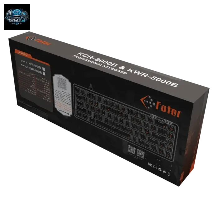 KWR 8000B BLACK FATER KEYBOARD - 7