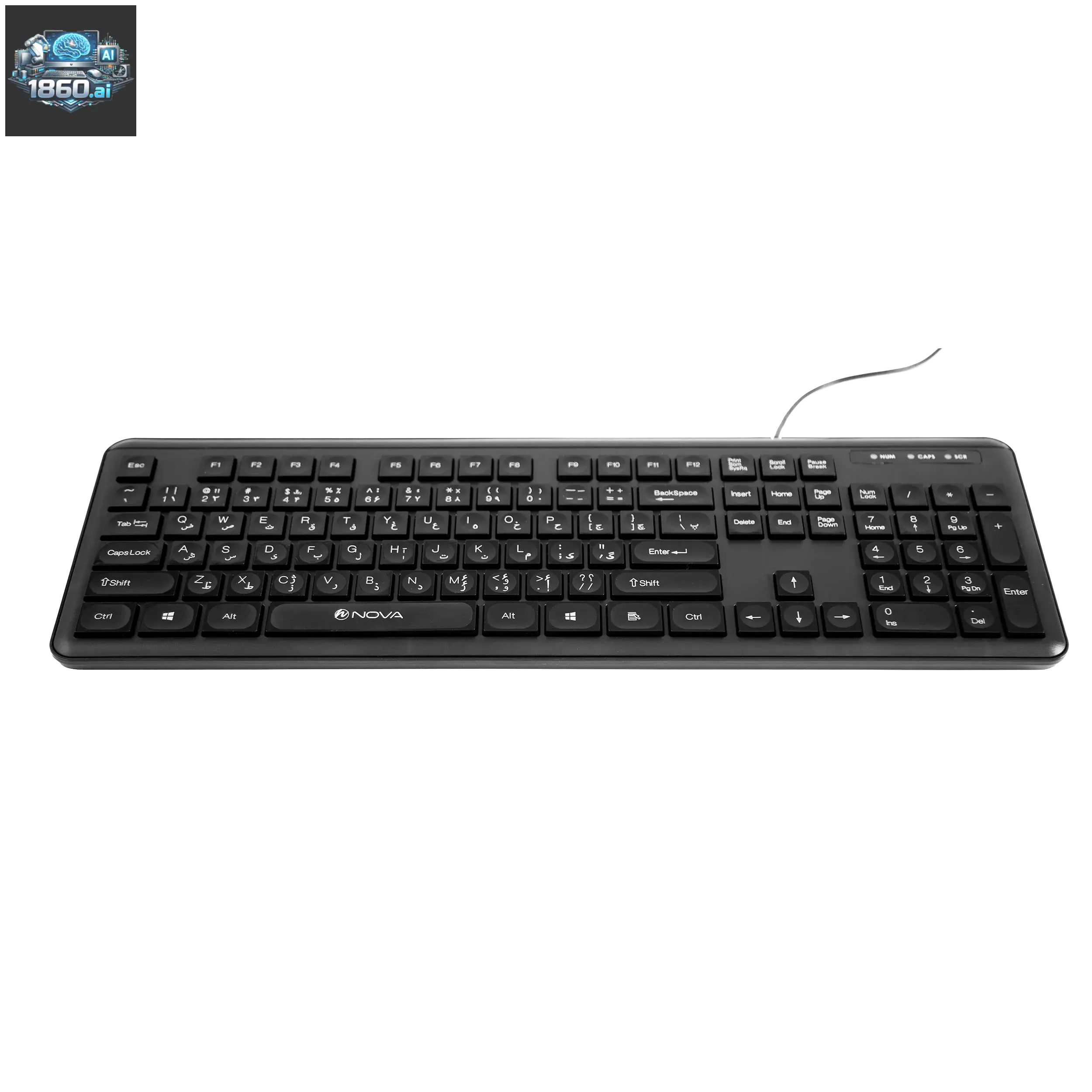  کیبورد باسیم نوا مدل NOVA NK-102 - 2