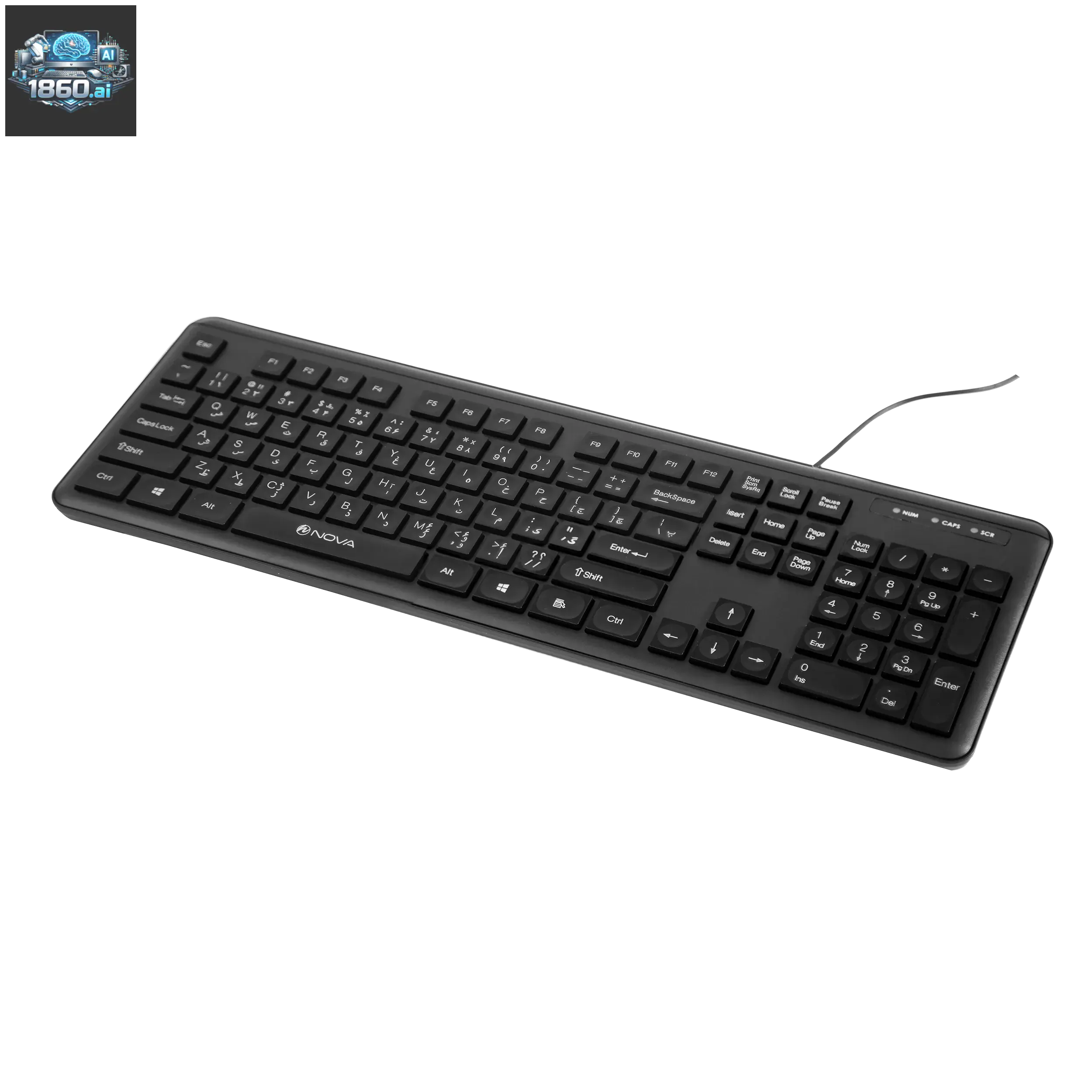  کیبورد باسیم نوا مدل NOVA NK-102 - 3